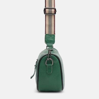 Сумка женская кожаная Borsa LeatherK18569bl-black черная