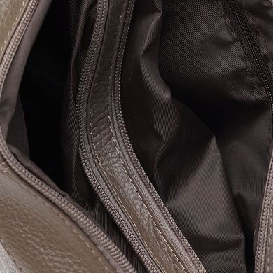 Сумка женская кожаная Borsa Leather K1bb301gr-grey