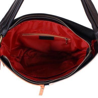 Сумка женская LASKARA LK10205-black-orange