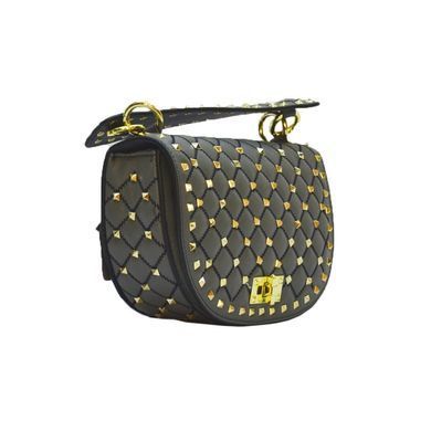 Женская кожаная сумка кросс-боди Italian fabric bags 1964