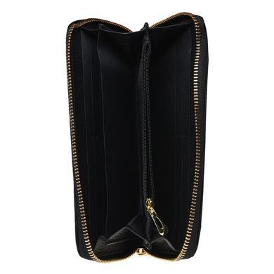 Жіночий шкіряний гаманець Keizer K12707-black чорний