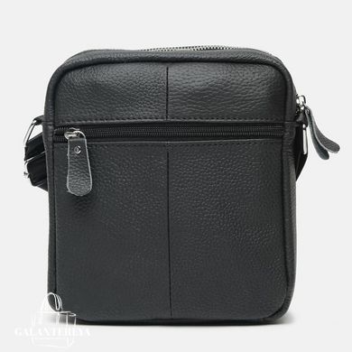 Сумка мужская кожаная Borsa Leather K18016a-black