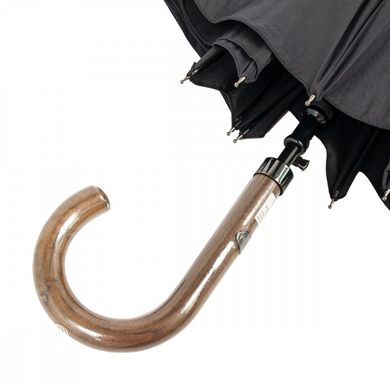 Зонт-трость мужской полуавтомат Fulton Mayfair-1 G894 Black (Черный)