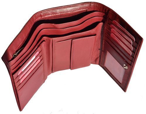 Женский кожаный кошелек Italian fabric bags 8065