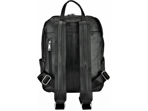 Мужской кожаный рюкзак Tiding Bag A25F-68009A черный