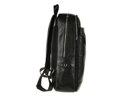 Чоловічий шкіряний рюкзак Tiding Bag M7805A чорний