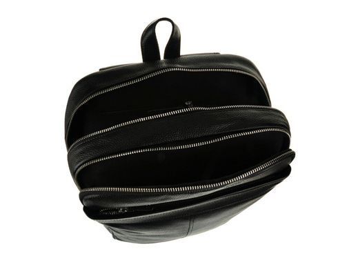 Чоловічий шкіряний рюкзак Tiding Bag M7805A чорний