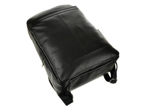 Чоловічий шкіряний рюкзак Tiding Bag M7805A чорний
