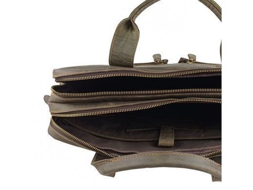 Вінтажна сумка для ноутбука чоловіча шкіряна Tiding Bag D4-012R