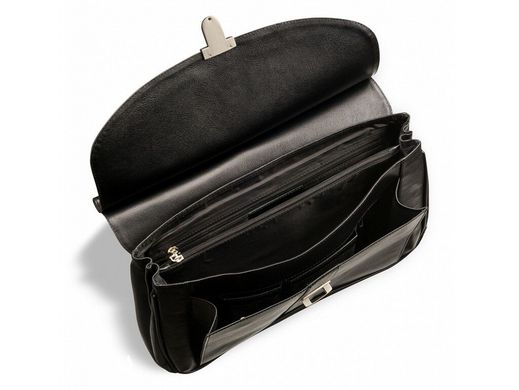 Мужской кожаный портфель Blamont Bn017A черный