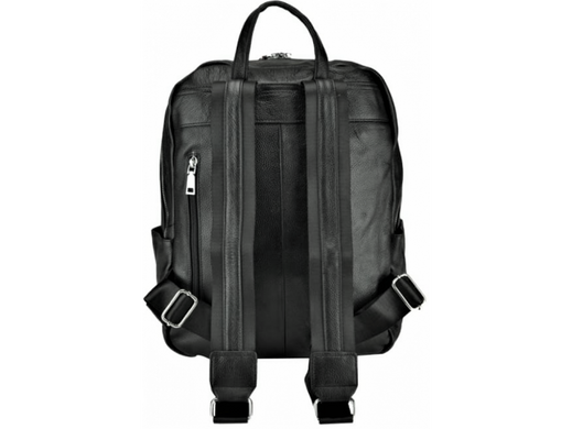 Мужской кожаный рюкзак Tiding Bag A25F-68009A черный