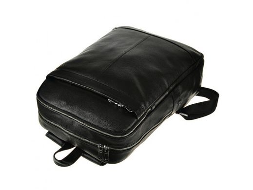 Мужской кожаный рюкзак Tiding Bag M7805A черный