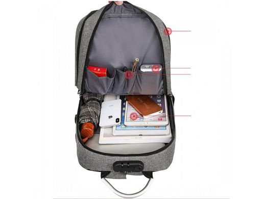 Рюкзак чоловічий для ноутбука Tiding Bag BPT01-CV-9006G