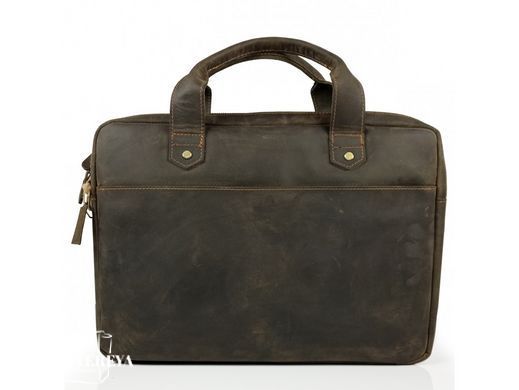 Винтажная сумка для ноутбука мужская кожаная Tiding Bag D4-012R