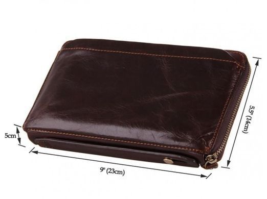 Мужской кожаный клатч Tiding Bag 8039
