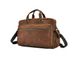 Мужская кожаная сумка Tiding Bag  t0018 коричневый 1
