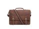 Мужской кожаный портфель Tiding Bag t0002 коричневый 1