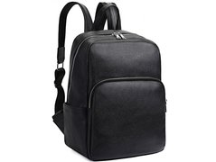 Мужской кожаный рюкзак Tiding Bag A25F-68001A черный