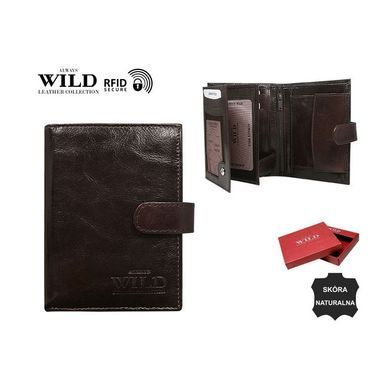 Кошелек мужской кожаный ALWAYS WILD N4L-VTK-BOX