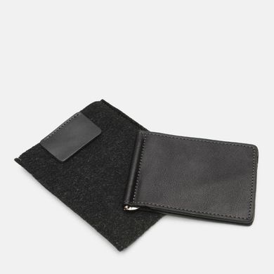 Зажим для купюр мужской кожаный Ricco Grande V1GQ6 черный