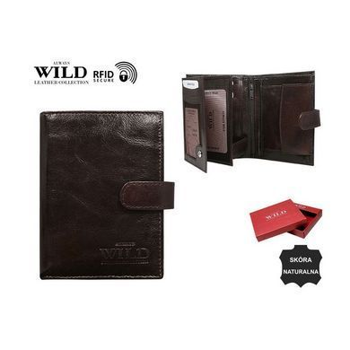 Кошелек мужской кожаный ALWAYS WILD N4L-VTK-BOX