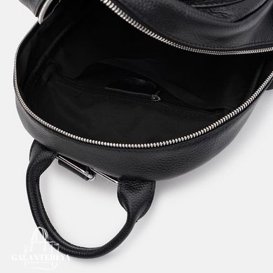 Рюкзак женский кожаный Ricco Grande K18885bl-black черный
