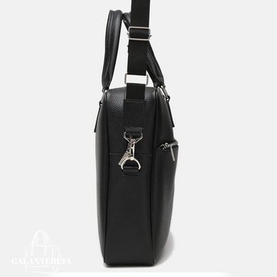 Сумка для ноутбука мужская кожаная Ricco Grande 1l961-black