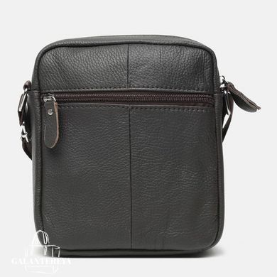 Сумка мужская кожаная Borsa Leather K18016a-black