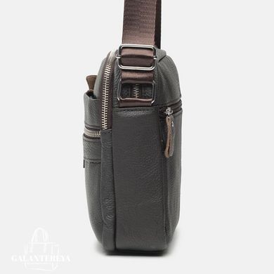 Сумка мужская кожаная Borsa Leather K18016a-black