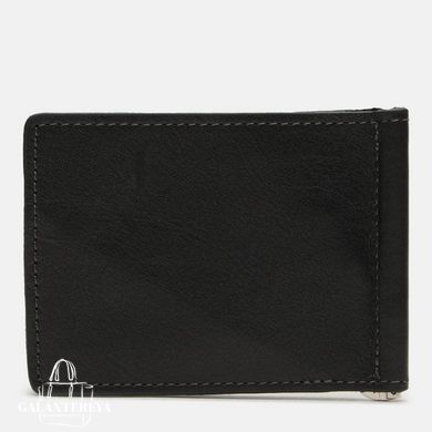Зажим для купюр мужской кожаный Ricco Grande V1GQ6 черный