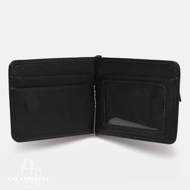 Зажим мужской кожаный Ricco Grande K1121-22-black