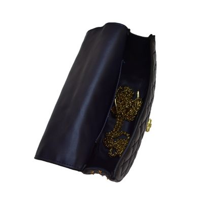 Жіноча шкіряна сумка крос-боді Italian fabric bags 1964 d.blue