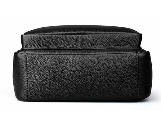 Мужской кожаный рюкзак Tiding Bag M7039A черный