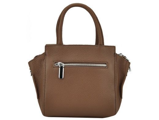 Жіноча шкіряна сумка Riche W14-2010BG коричневий