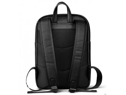 Мужской кожаный рюкзак Tiding Bag M7039A черный