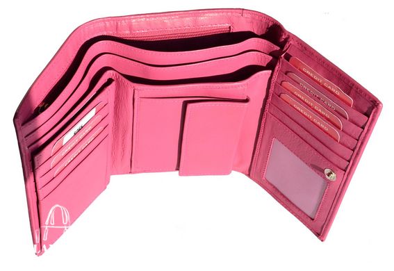 Женский кожаный кошелек Italian fabric bags 8065