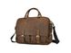Мужская кожаная сумка Tiding Bag t0017 коричневый 1