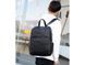 Мужской кожаный рюкзак Tiding Bag A25F-68001A черный 7