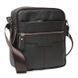 Сумка мужская кожаная Borsa Leather K18016a-black 1