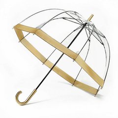 Зонт-трость женский механический Fulton L041 Birdcage-1 Gold (Золотой)