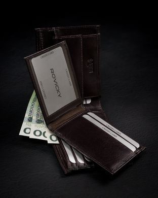 Кошелек мужской кожаный ROVICKY 1540-03-BOR