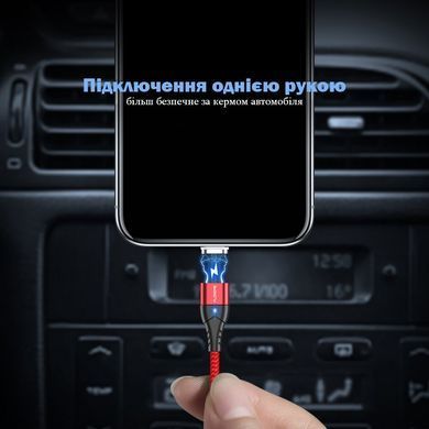 Магнитный кабель для зарядки телефона (2м) 3А зарядка, передача данных FLOVEME YXF160447