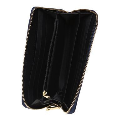 Женский кожаный кошелек Keizer K12707-black черный