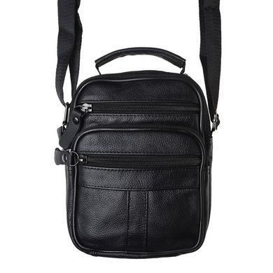 Сумка через плечо мужская кожаная Keizer K18016-black