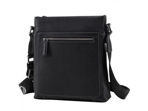 Мужской кожаный мессенджер Tiding Bag NM17-9105-2A черный