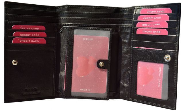 Гаманець жіночий шкіряний Italian fabric bags 8065