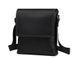 Мужской кожаный черный мессенджер Tiding Bag M9806-1A 1