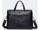 Мужская кожаная сумка для ноутбука Tiding Bag A25F-7607-1A черный 5