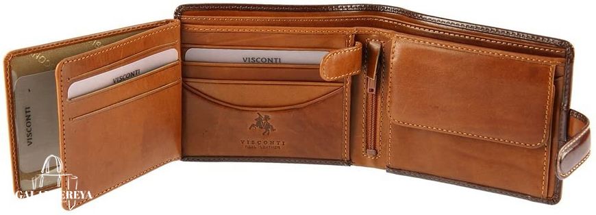 Чоловічий шкіряний гаманець Visconti TR35 - Atlantis