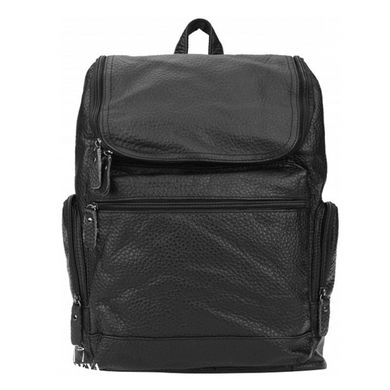 Рюкзак мужской кожаный Borsa Leather 1t1017m-black